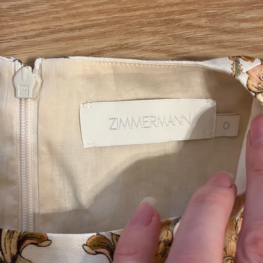 NWOT Zimmermann Chintz Floral Midi Dress - Picture 6 of 13
